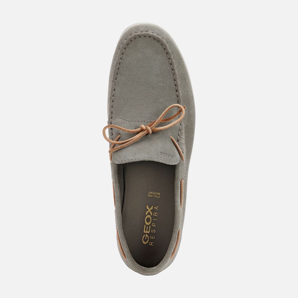 Geox Erkek Loafers Gri - Calarossa - UIF-731245